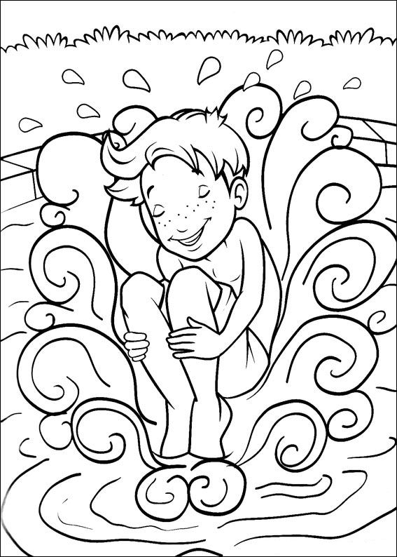 Plansa de colorat cu Holly Hobbie 55 51